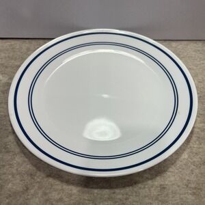 Corelle (Corning) CLASSIC CAFE BLUE Dinner Plate 6 Avail EUC